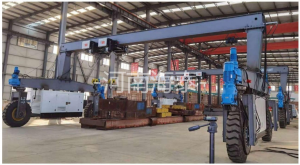 沙特-電動(dòng)輪胎門式起重機(jī)-MHET10+10t-10.8m